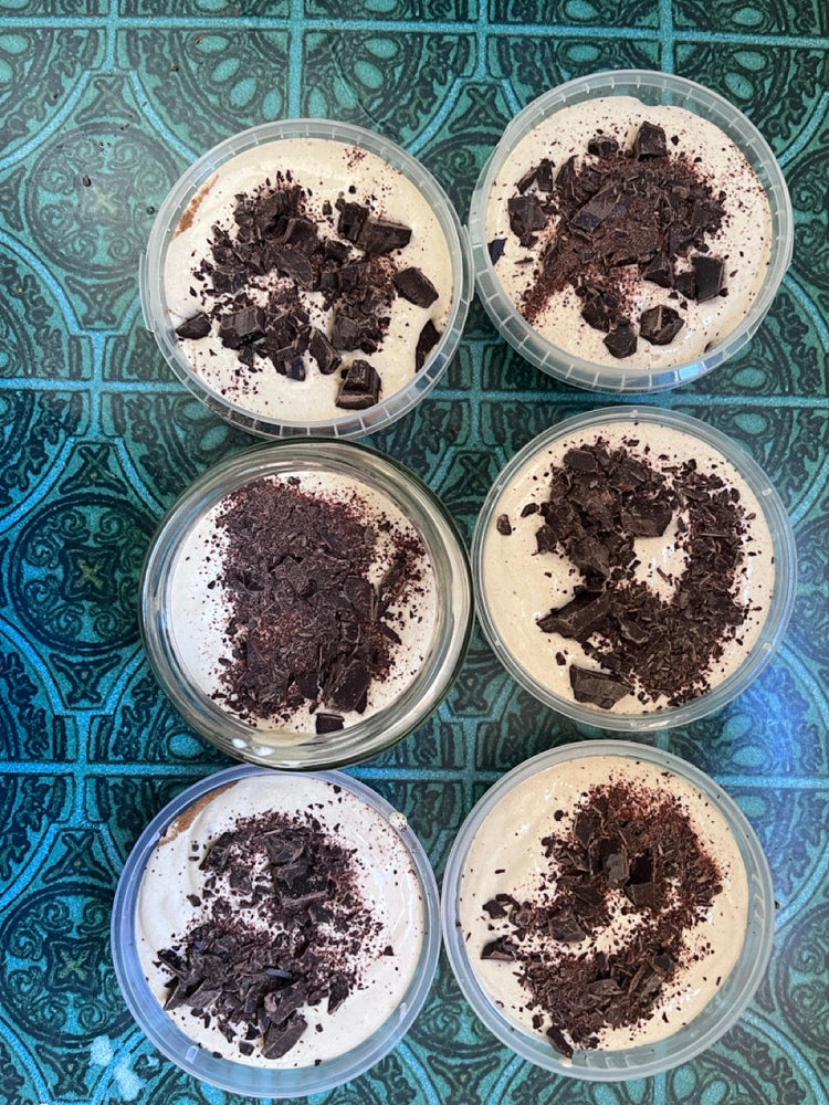 Blended High Protein Chocolate Overnight Oats