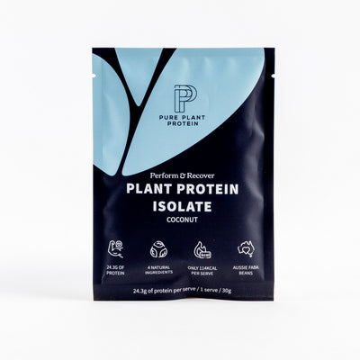 Premium Range - Coconut - Single Serve Sample plant protein powder