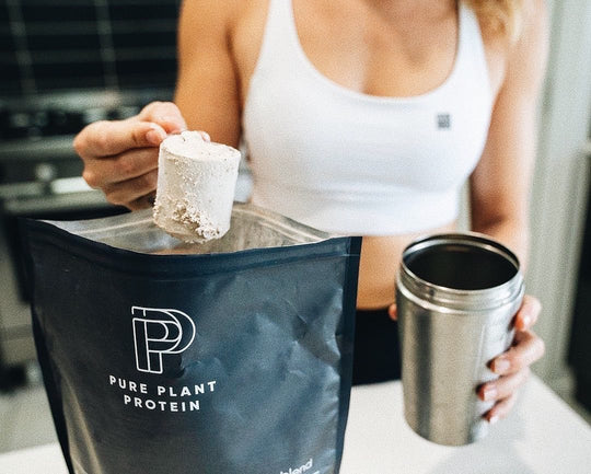 Faba bean protein powder is easy to mix and dissolve in your shaker